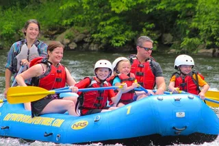 Family Float Trip in Smoky Mountains