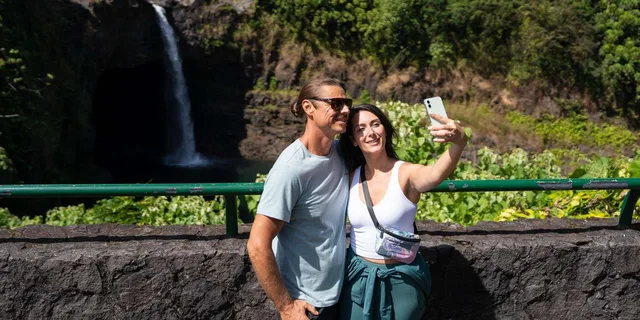 Big Island Coffee, Volcano, Black Sand & Waterfall Tour - Image 5