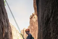 Moab Canyoneering Adventure in Ephedra's Grotto thumbnail 5