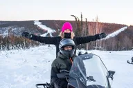 Fairbanks Snowmobile Adventure in Boreal Forest 1 hr thumbnail 4