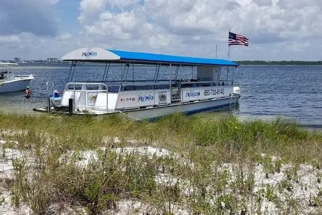 Pensacola Powerboat Dolphin Cruise with Beach Stop - Image 2