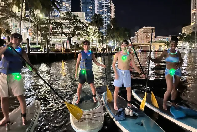 Fort Lauderdale Paddleboard Tour Under the Lights - Image 3