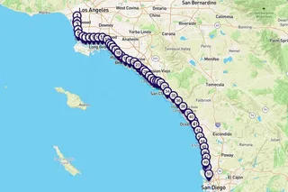 Los Angeles to San Diego Self-Guided Driving Tour