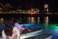 Honolulu SUP Yoga and Fireworks 90 Min thumbnail 5