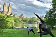 New York Central Park Walking Tour with Yoga 90 min thumbnail 1