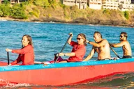 Kalapaki Beach Outrigger Canoe Surfing thumbnail 3