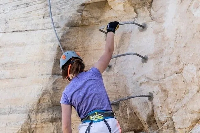 East Zion Via Ferrata and Rappelling Experience 1 Hr - Image 3