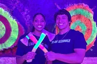Las Vegas Axe Throwing Neon Experience thumbnail 1