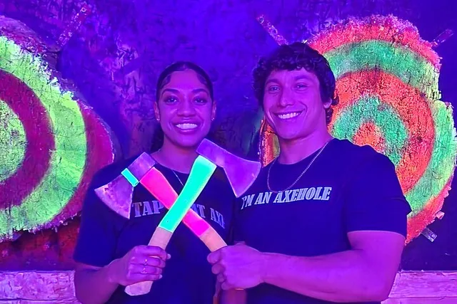Las Vegas Axe Throwing Neon Experience - Image 1