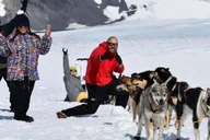 Seward Helicopter Glacier Dog Sledding Adventure 1.5 hr thumbnail 2