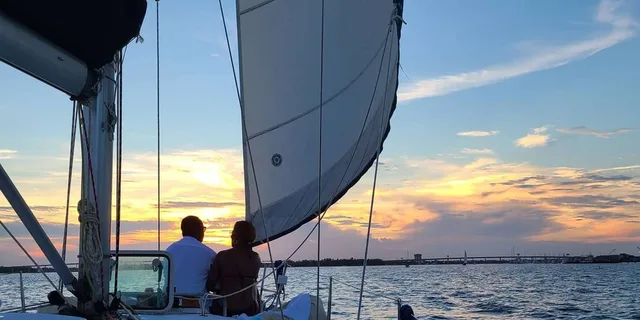 Charleston Private Yacht Cruise with Dolphins - Image 1