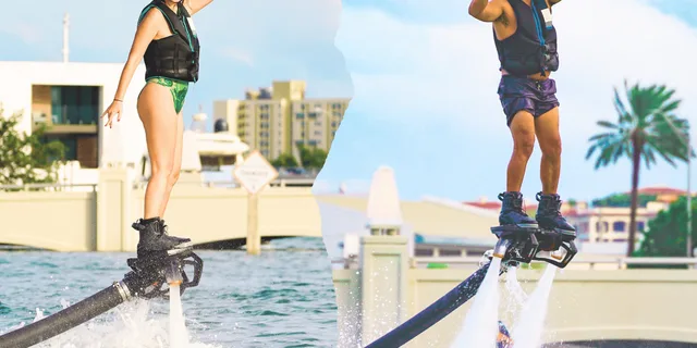 Miami Flyboard and Tubing Boat Tour - Image 1