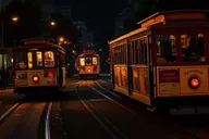 San Francisco Cable Car Tour After Dark thumbnail 1