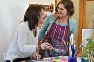 Santa Fe Abstract Painting Class thumbnail 5