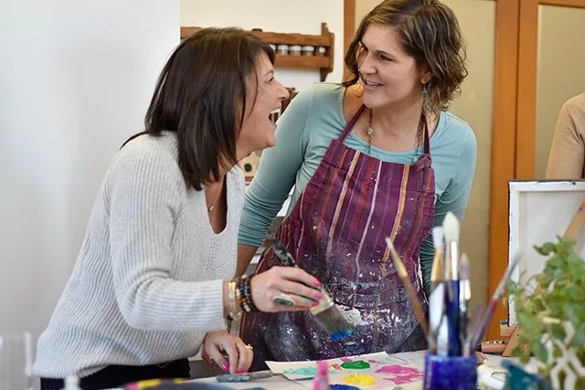 Santa Fe Abstract Painting Class - Image 5