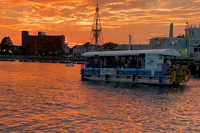 Boston Harbor Cycleboat Tour BYOB 90 min - Image 1