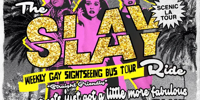 Los Angeles Gay Sightseeing Booze Bus Tour - Image 1