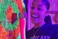 Las Vegas Axe Throwing Neon Experience thumbnail 3