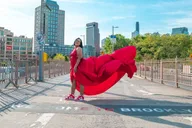 New York City Flying Dress Photo Shoot 1 hr thumbnail 1