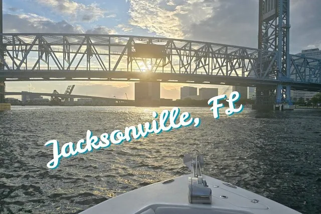 Jacksonville Private Boat Tour at Sunset 2 hr - Image 1