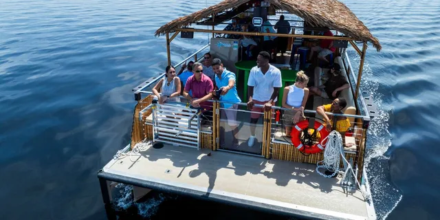 Punta Gorda Tiki Boat Cruise at Sunset - Image 4