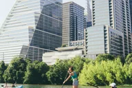 Austin Stand-Up Paddleboard Rental on Lady Bird Lake thumbnail 2
