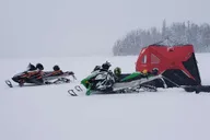 Anchorage Ice Fishing and Snowmobile Adventure thumbnail 5