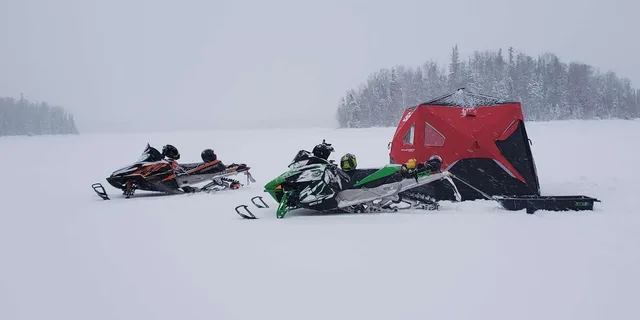 Anchorage Ice Fishing and Snowmobile Adventure - Image 5
