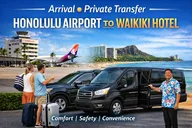 Honolulu Private Transfer to Waikiki Hotel thumbnail 1