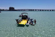 Destin Crab Island Charter with Inflatables 4 hr thumbnail 1
