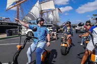 San Diego Scooter Tour Harbor and Gaslamp Quarter 1 hr thumbnail 4