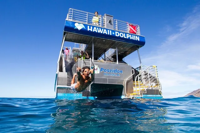 Oahu Swim with Dolphins Catamaran Tour - Image 4