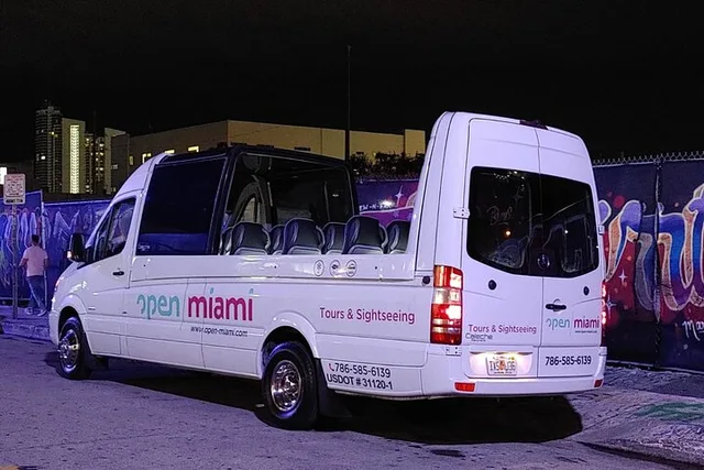 Miami Night Tour by Cabriolet Bus - Image 3