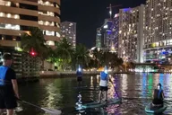 Miami City Lights Night SUP or Kayak Tour thumbnail 6