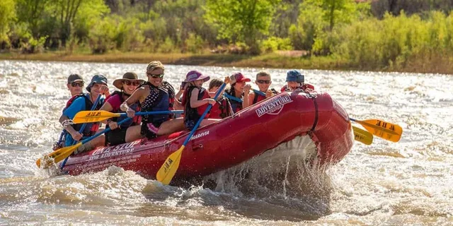 Moab Colorado River Rafting with BBQ Lunch - Image 1