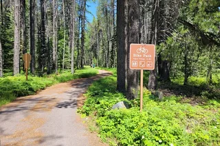West Glacier Self-Guided Bike Tour