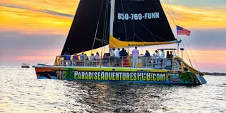 Panama City Beach Sunset Dolphin Catamaran Sail