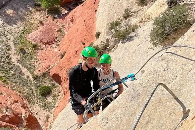 East Zion Via Ferrata and Rappelling Experience 1 Hr - Image 6