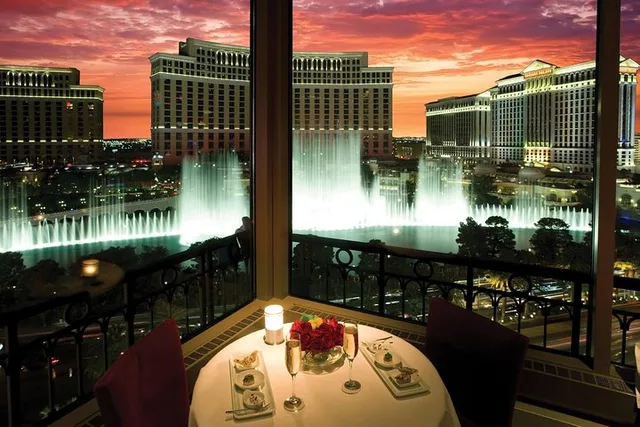 Las Vegas Helicopter Tour with Eiffel Tower Dinner - Image 1