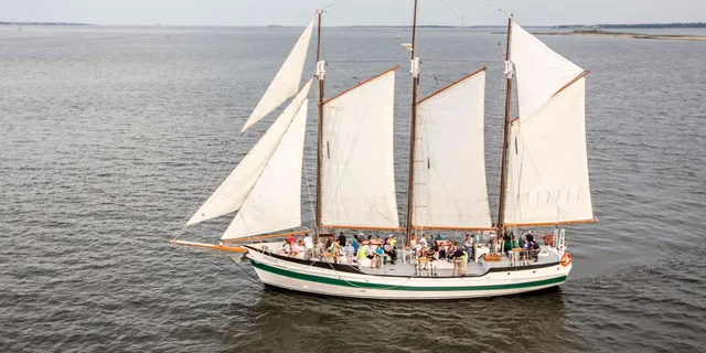 Charleston Schooner Sailing & Dolphin Watch 1.5 hr - Image 1