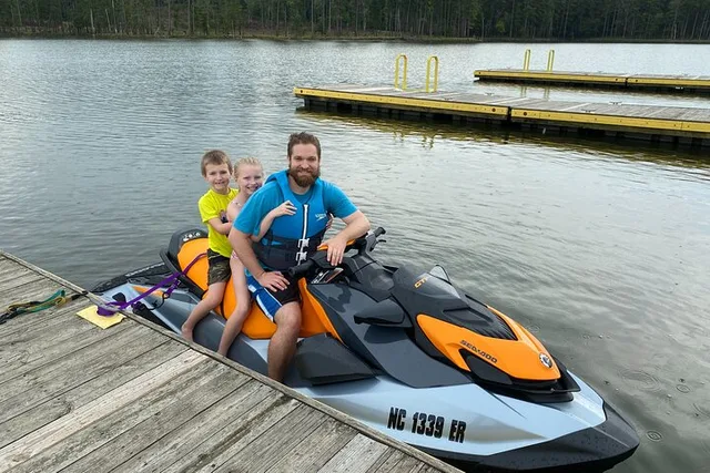 Jordan Lake Sea Doo Rental 1.5 Hour - Image 4