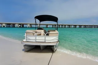 Destin Pontoon Rentals at Crab Island 4 hr