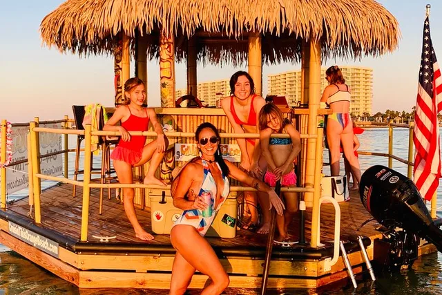 Orange Beach Sunset Tiki Bar Cruise 90 Min - Image 1