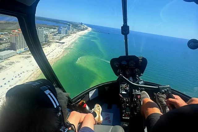 Gulf Shores Helicopter Coastal Tour 45 min - Image 1