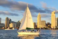 San Diego Sailboat Tour at Sunset 2.5 hr thumbnail 3
