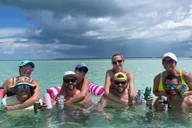 Key West Sandbar Cruise on a Tiki Bar Boat 4 hr thumbnail 5