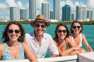 Miami Biscayne Bay Boat Tour 90 Min thumbnail 1