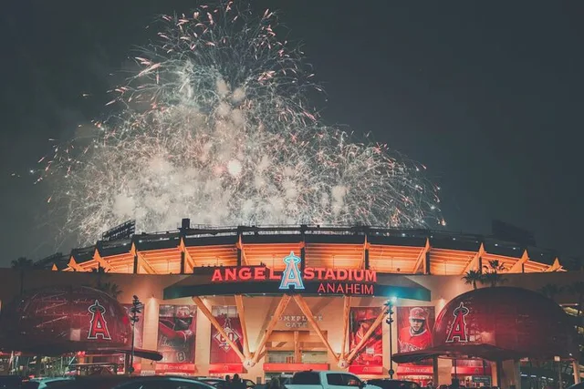 Los Angeles Angels Baseball Game in Anaheim - Image 6