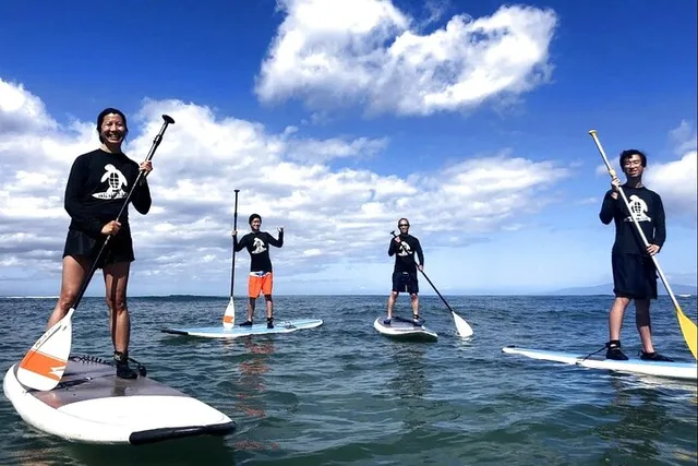 Kihei Stand Up Paddleboarding Class at Kalama Beach - Image 3