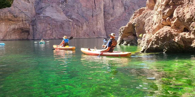 Las Vegas Colorado River Kayak Tour to Emerald Cave - Image 6